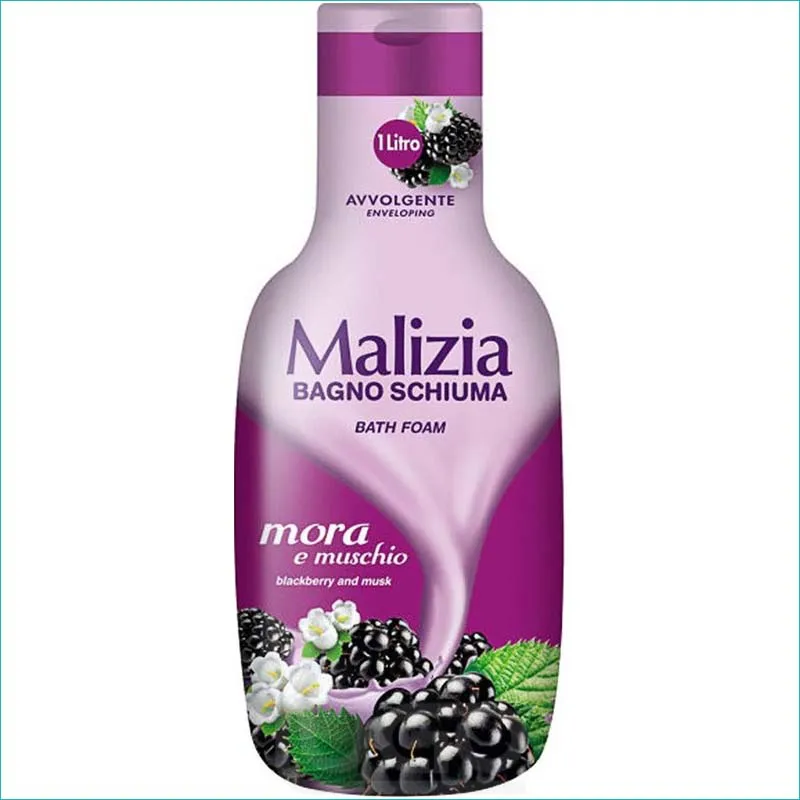 Malizia płyn do kąpieli 1l. Blackberry and Musk /12/