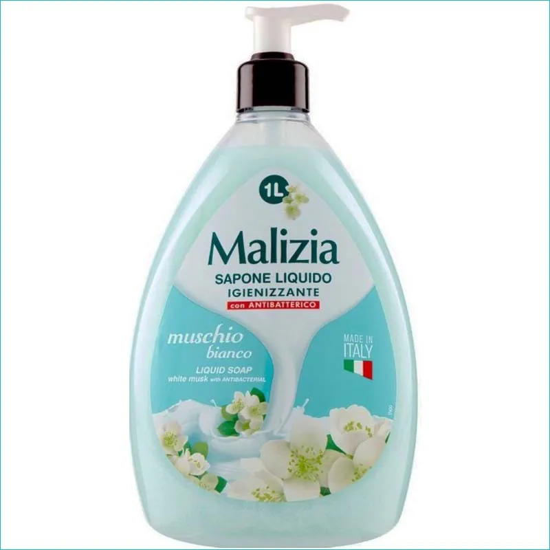 Malizia mydło dozownik 1l. Muschio Bianco /9/
