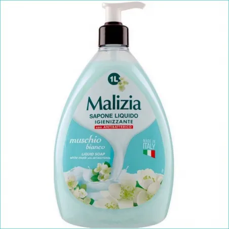 Malizia mydło dozownik 1l. Muschio Bianco /9/