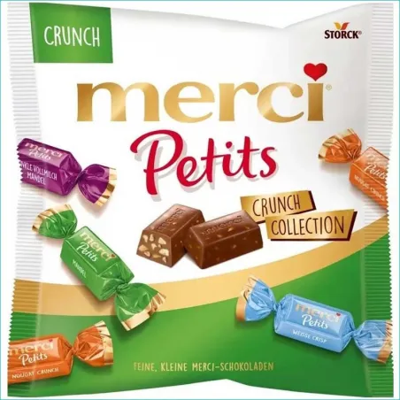 Merci 125g. Petits Crunch Collection