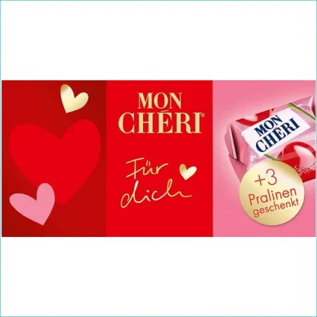Mon Cheri bombonierka 189g. 