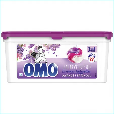 Omo kapsułki do prania 27szt. Lavande
