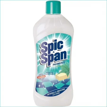 Spic & Span płyn do podłóg 1L. Muschio Bianco /12/