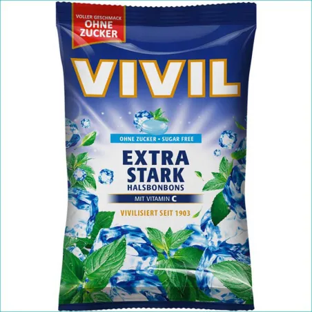 Vivil cukierki bez cukru 120g. Extra Stark