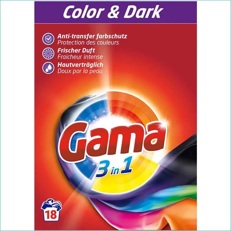 Gama proszek do prania 1,08kg/18 Color /8/