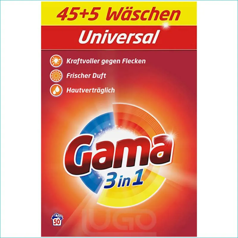 Gama proszek do prania 3kg/45+5