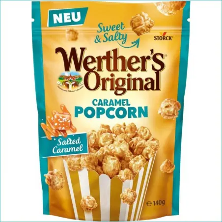 Werther's popcorn Caramel 140g. Salted Caramel