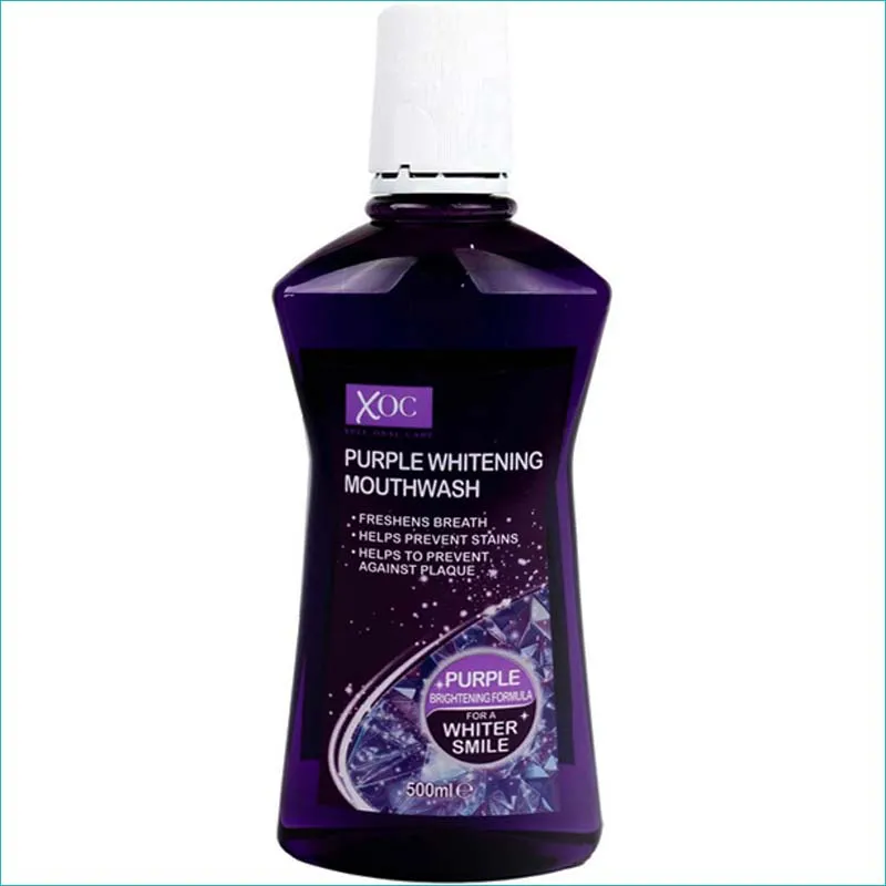 Xoc płyn do płukania jamy ustnej 500ml. Purple Xoc płyn do płukania jamy ustnej 500ml. Purple