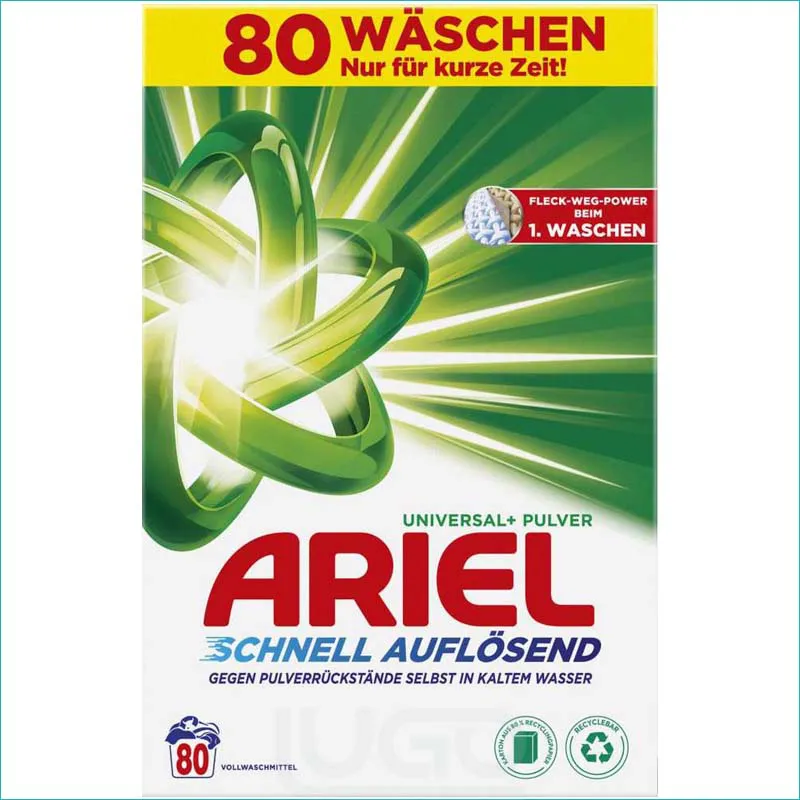 Ariel proszek do prania 4,8kg/80 Universal+