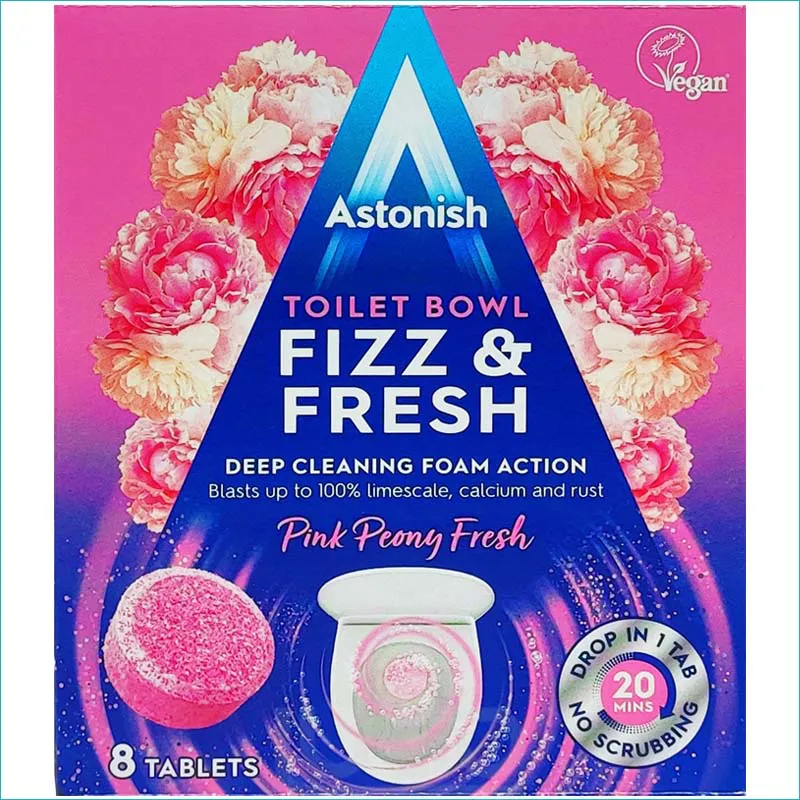 Astonish tabletki czyszczące do WC 8szt. Pink Peon Astonish tabletki czyszczące do WC 8szt. Pink Peon