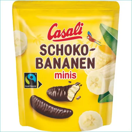 Casali pianki bananowe w czekoladzie 110g. /8/