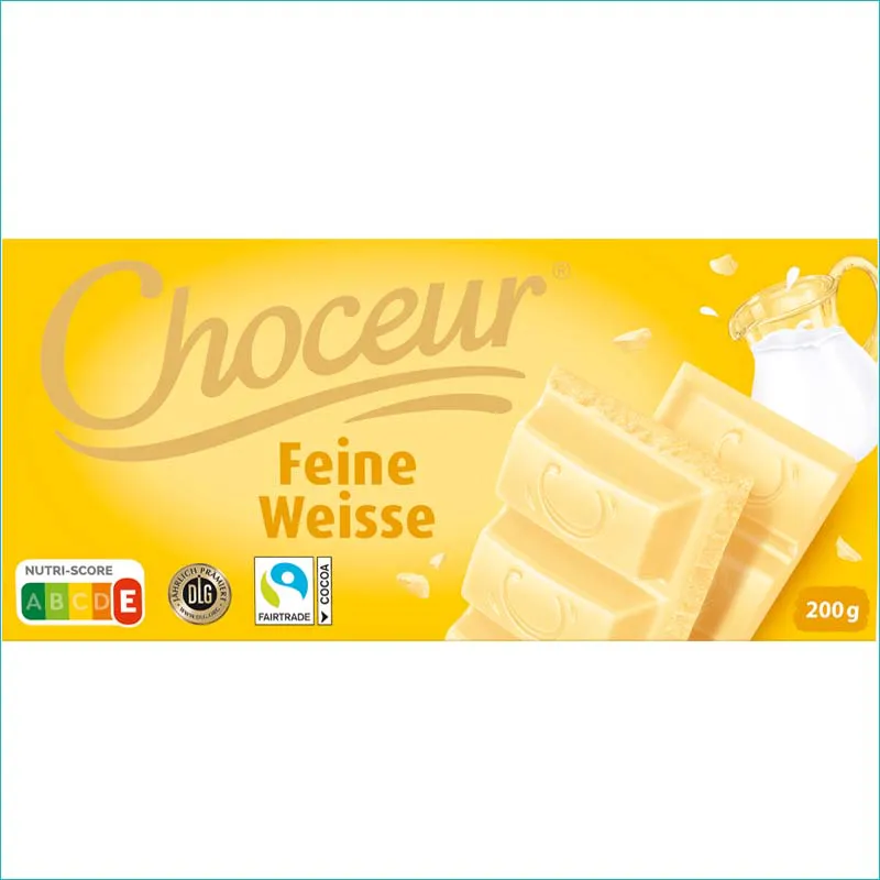 Choceur czekolada biała 200g. Feine Weisse
