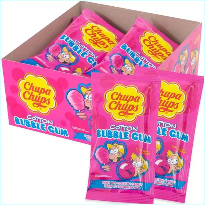 Chupa Chups Cotton Bubble Gum 12szt.