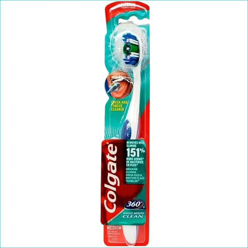 Colgate szczoteczka do zębów Medium 360