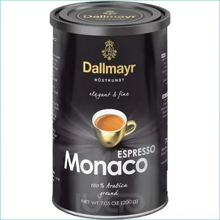 Dallmayr kawa mielona 200g. Espresso Monaco Puszka /12/