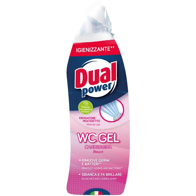 Dual żel do WC 700ml. Wybielacz /8/