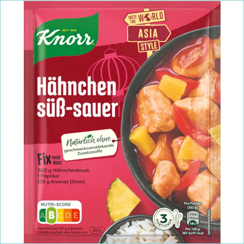 Knorr przyprawa 61g. Hahnchen Sub-Sauer