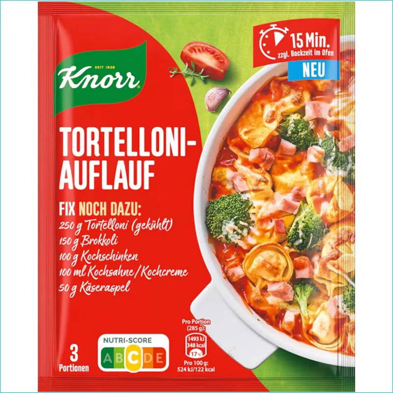 Knorr przyprawa 35g. Tortelloni-Lachs-Pfanne