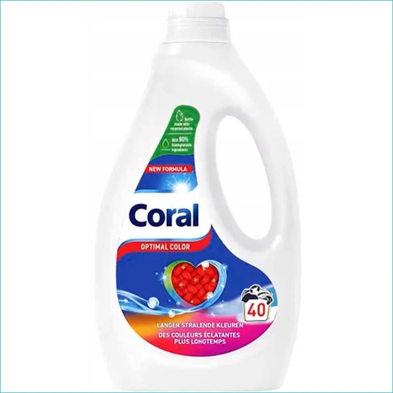 Coral płyn do prania 1,8L/40 Optimal Color /5/