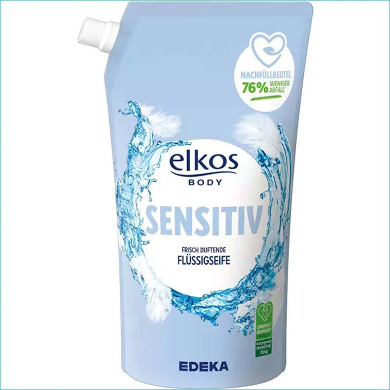 Elkos mydło w płynie zapas 1l. Sensitiv /8/