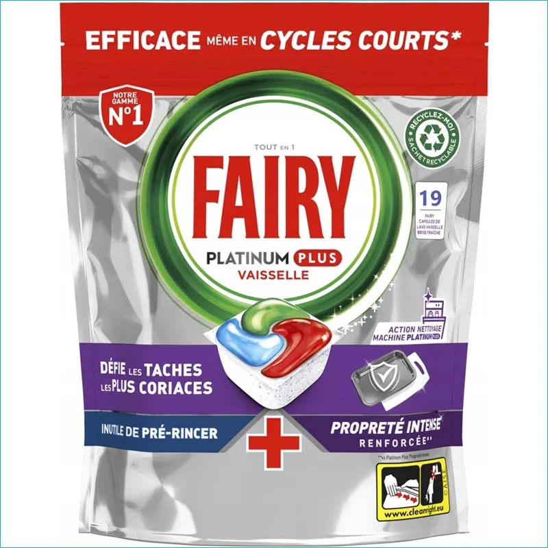 Fairy Platinum kapsułki do zmywarki 19+ Vaisselle /6/
