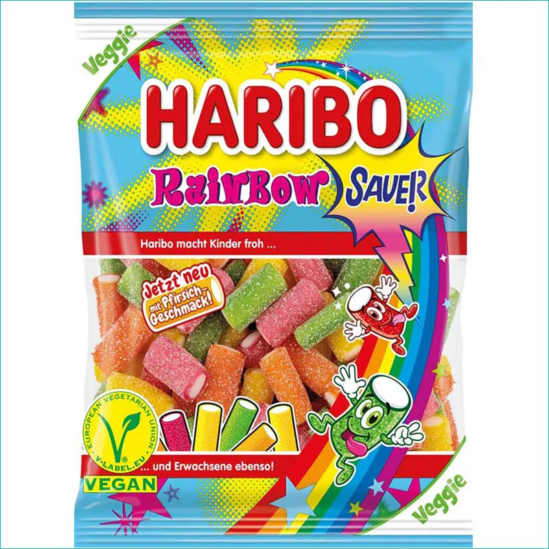Haribo żelki 160g. Rainbow Sauer