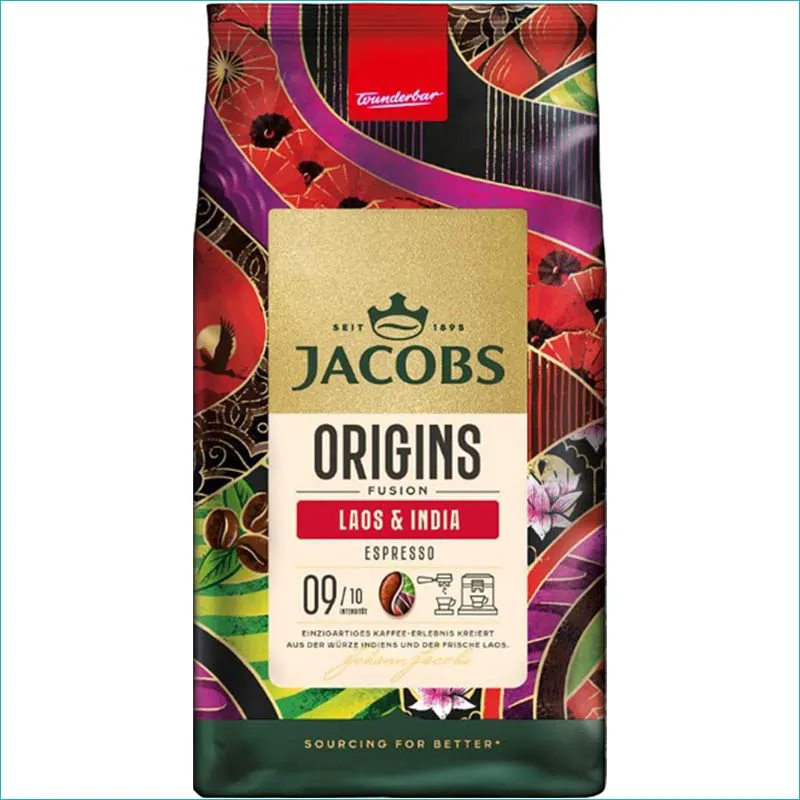Jacobs ziarno 1kg. Barista Laos & India /4/