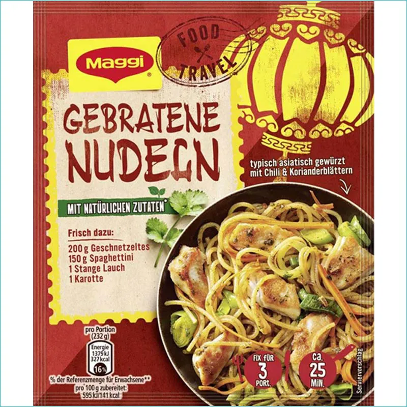 Maggi przyprawa 26g. Gebratene Nudeln