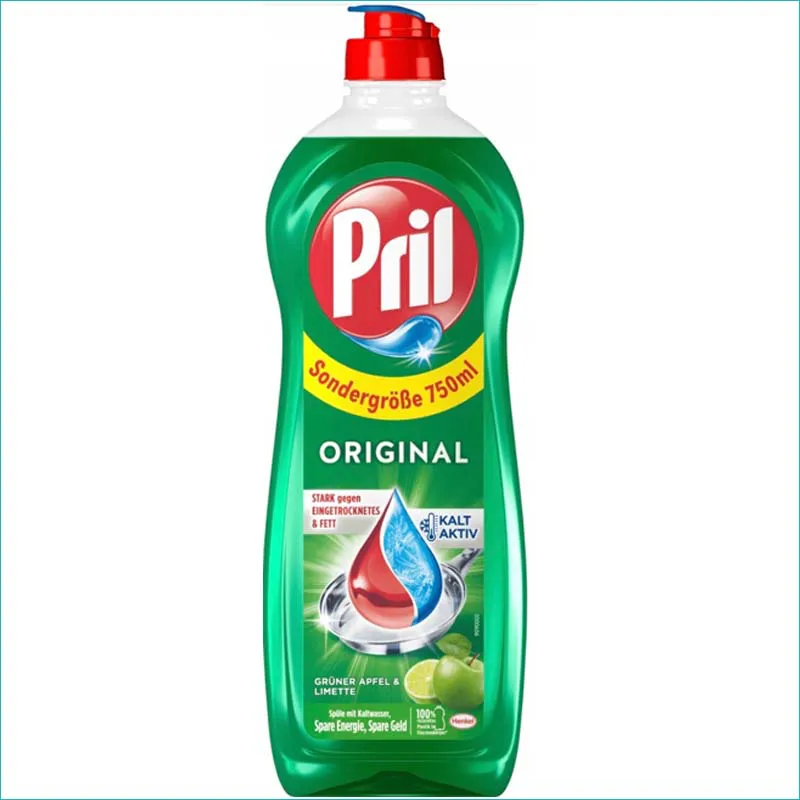 Pril płyn do naczyń 750ml. Gruner Apfel & Limette /10/