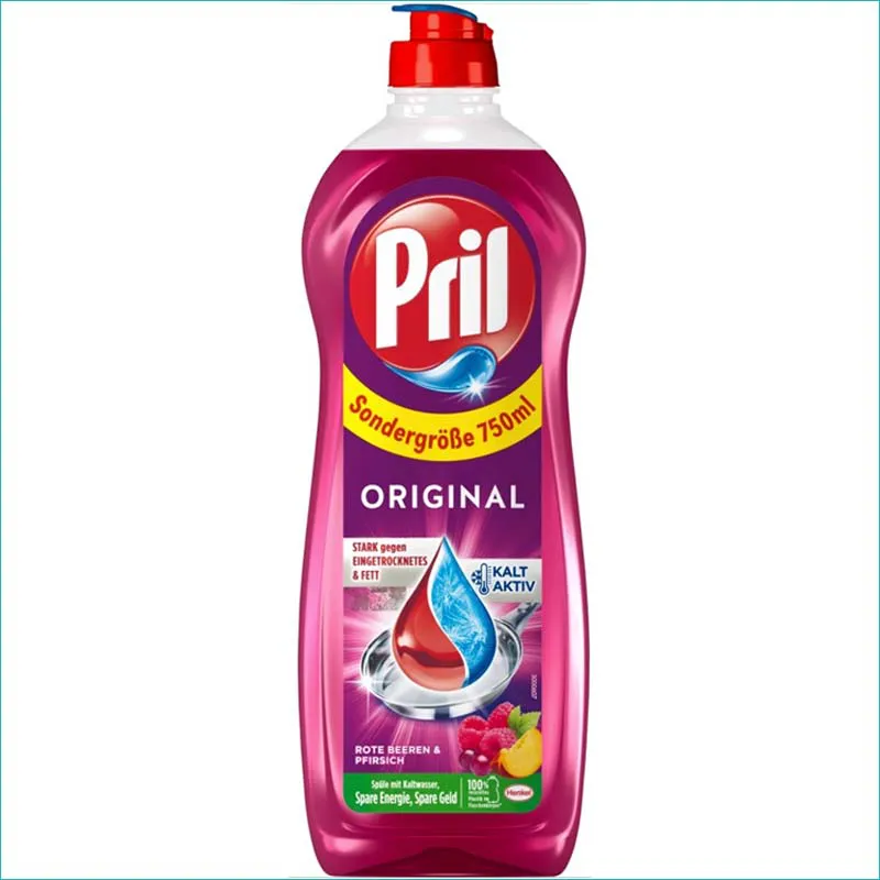 Pril płyn do naczyń 750ml. Rote Beeren & Pfirsich /10/