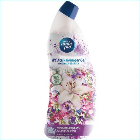 AmbiPur żel do WC 750ml. White Flowers /8/