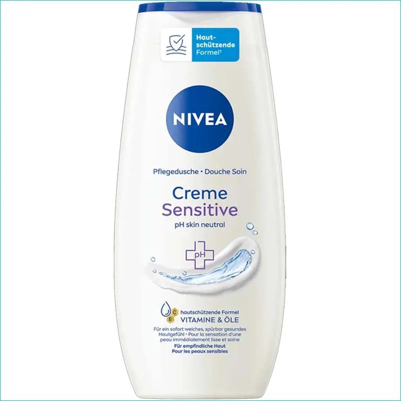 Nivea żel pod prysznic 250ml. Creme Sensitive /24/