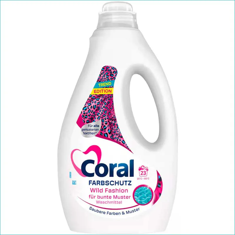 Coral płyn do prania 1,15L/23 Wild Fashion /6/