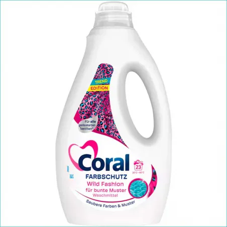Coral płyn do prania 1,15L/23 Wild Fashion /6/
