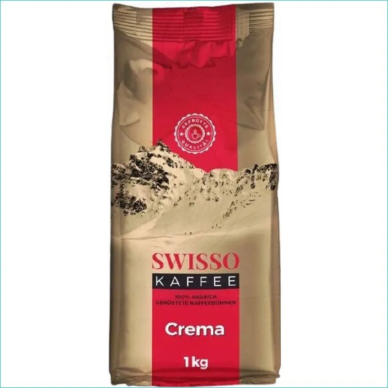 Swisso kawa ziarno 1kg. Crema /8/