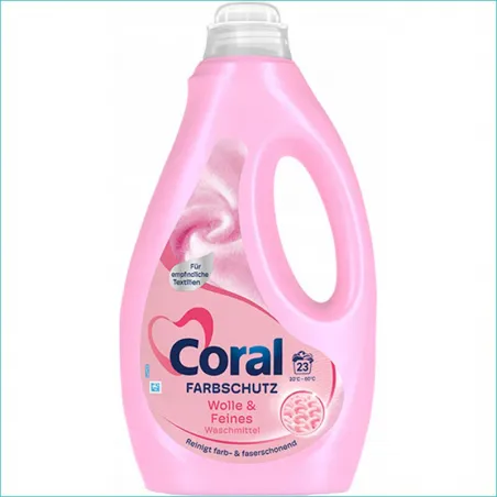 Coral płyn do prania 1,15L/23 Wolle & Feines /6/
