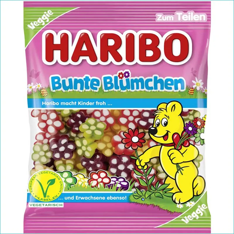 Haribo żelki 175g. Bunte Blumchen