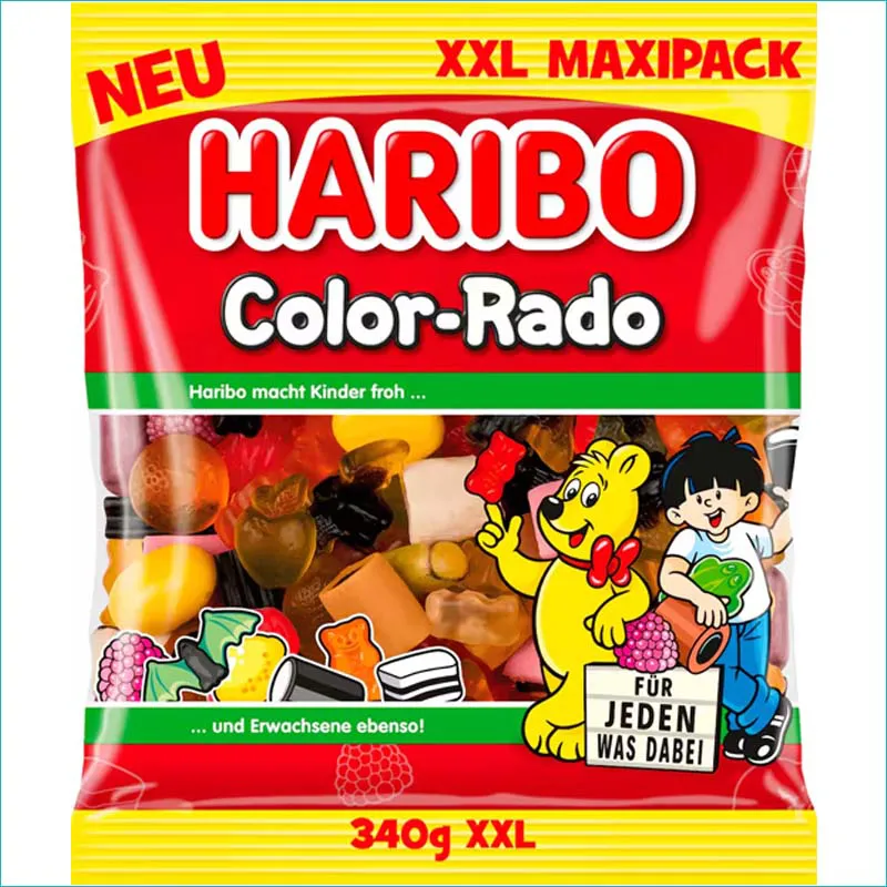 Haribo żelki 340g. Color-Rado