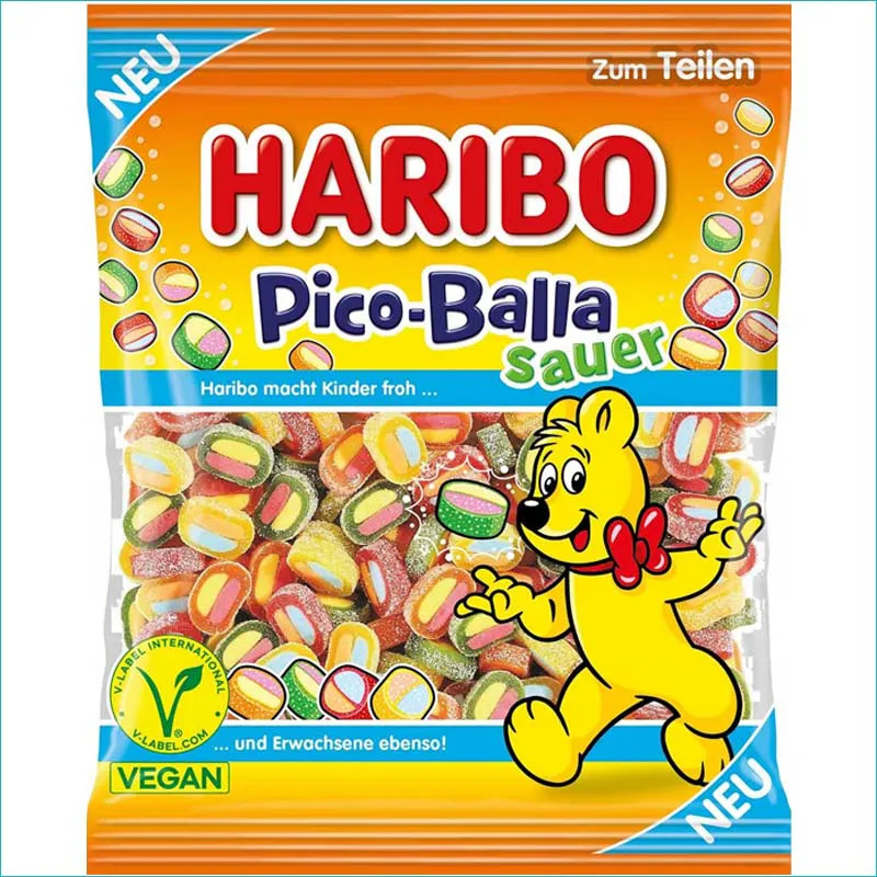 Haribo żelki 160g. Pico-Balla Sauer