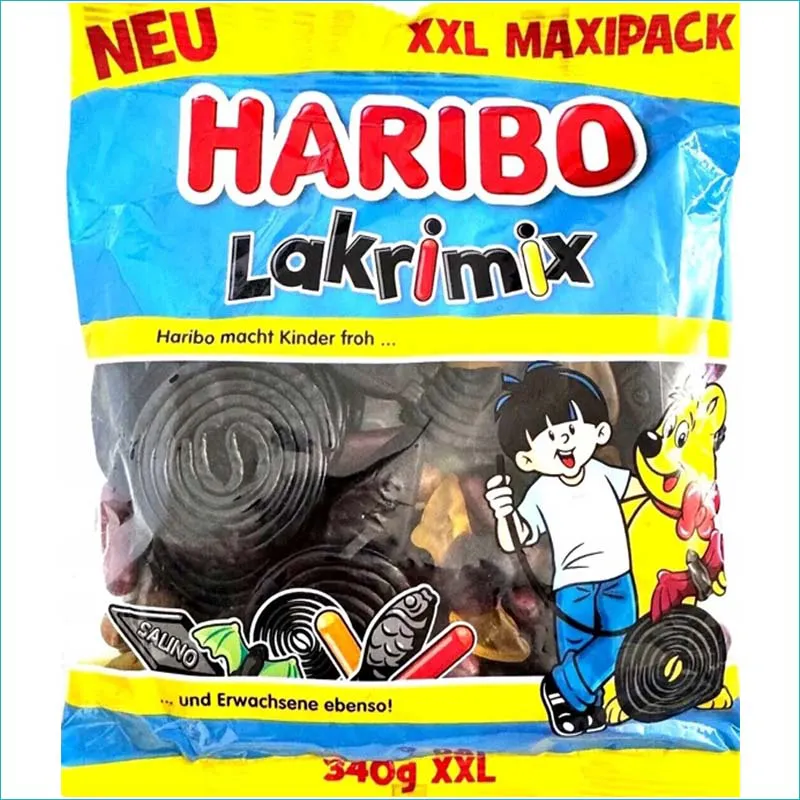 Haribo żelki 340g. Lakrimix