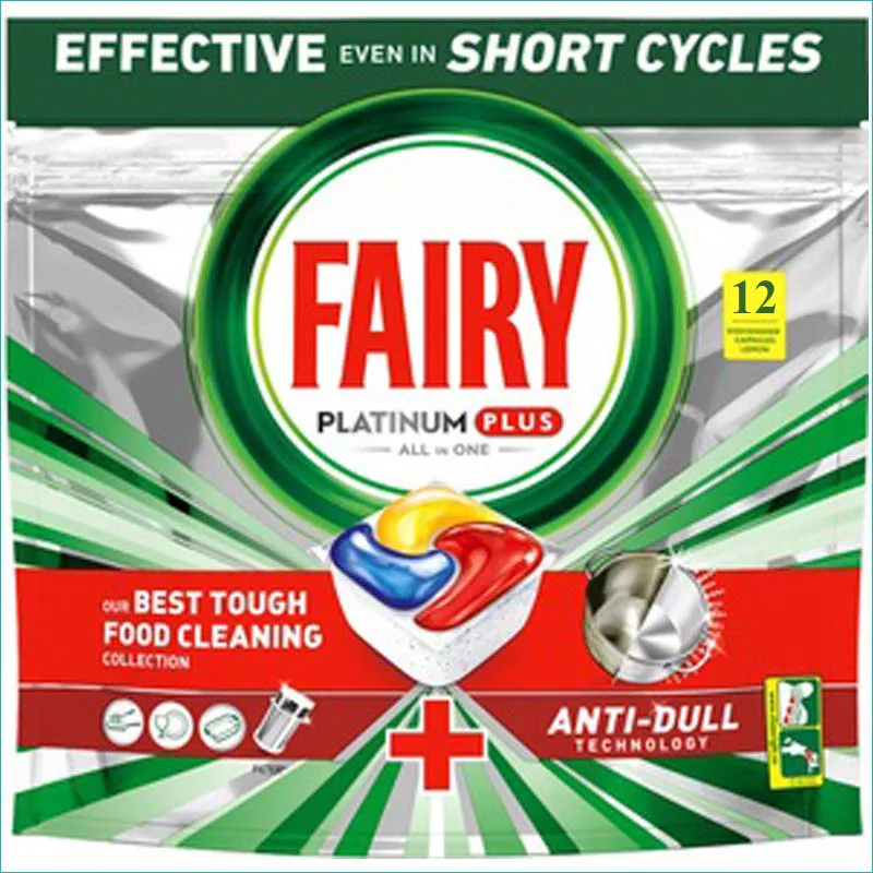 Fairy Platinum Plus kapsułki do zmywarki 12szt. /6/