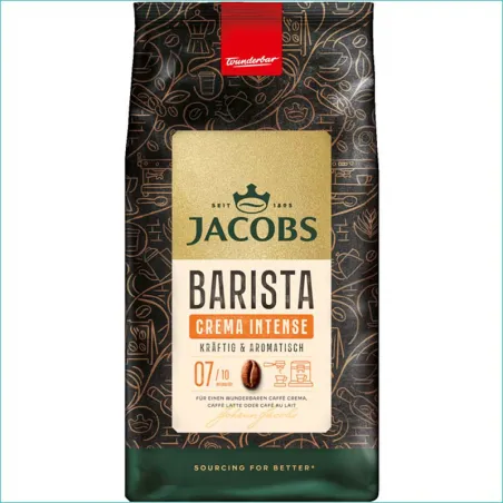 Jacobs ziarno 1kg. Barista Crema Intense /4/