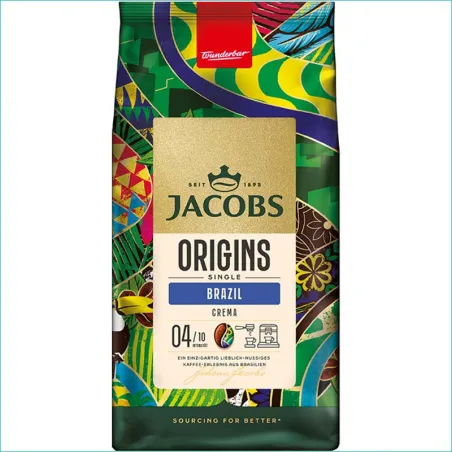 Jacobs ziarno 1kg. Origins Crema Brazil /4/