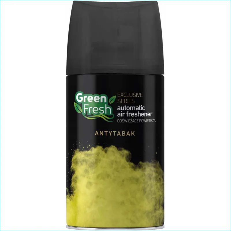 Green Fresh Refil odświeżacz powietrza 250ml. Antytabak /24/