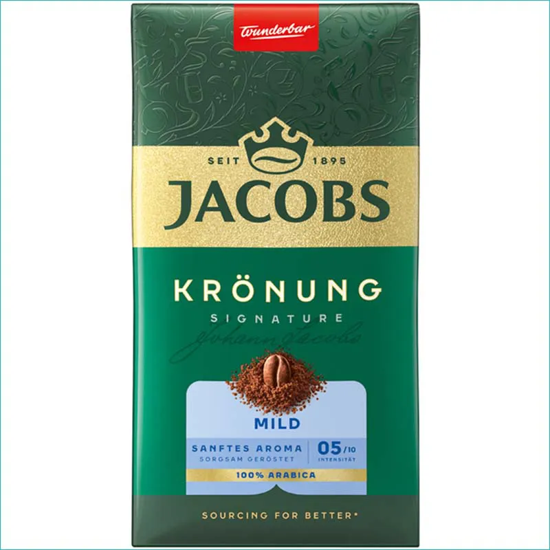 Jacobs mielona 500g. Mild /12/ Data ważn: 01/2027