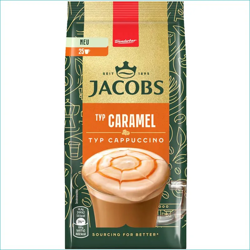 Jacobs Cappucino 360g. Caramel /12/ Data waż: 23.11.26 