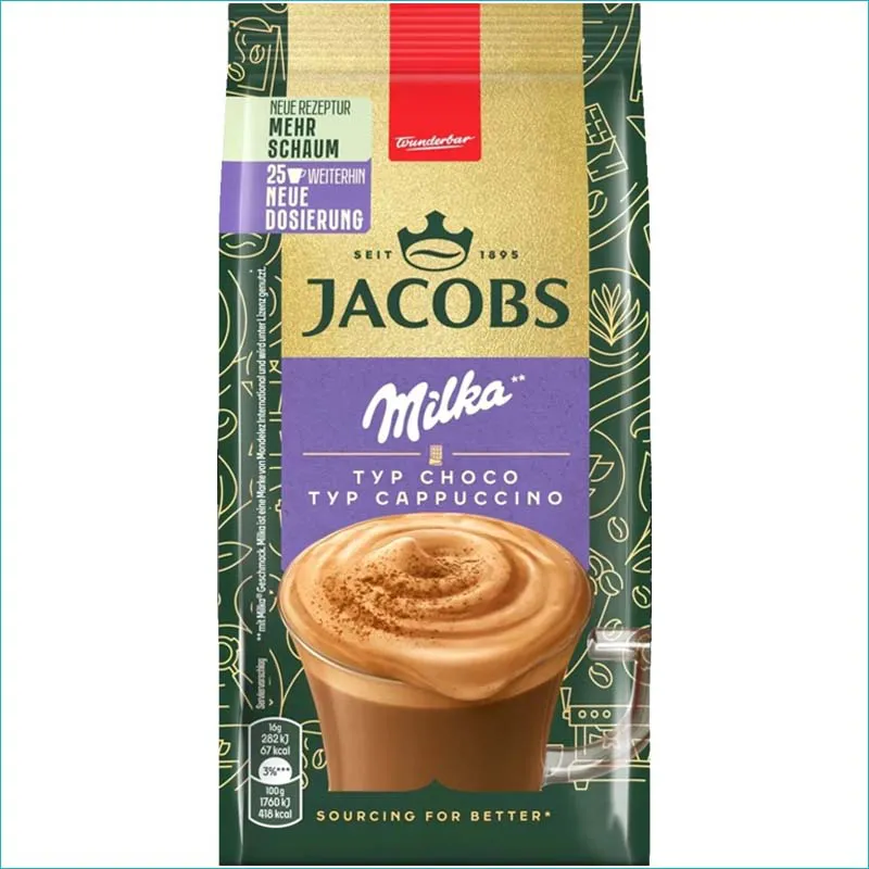 Jacobs Cappucino Milka 400g. Choco /12/