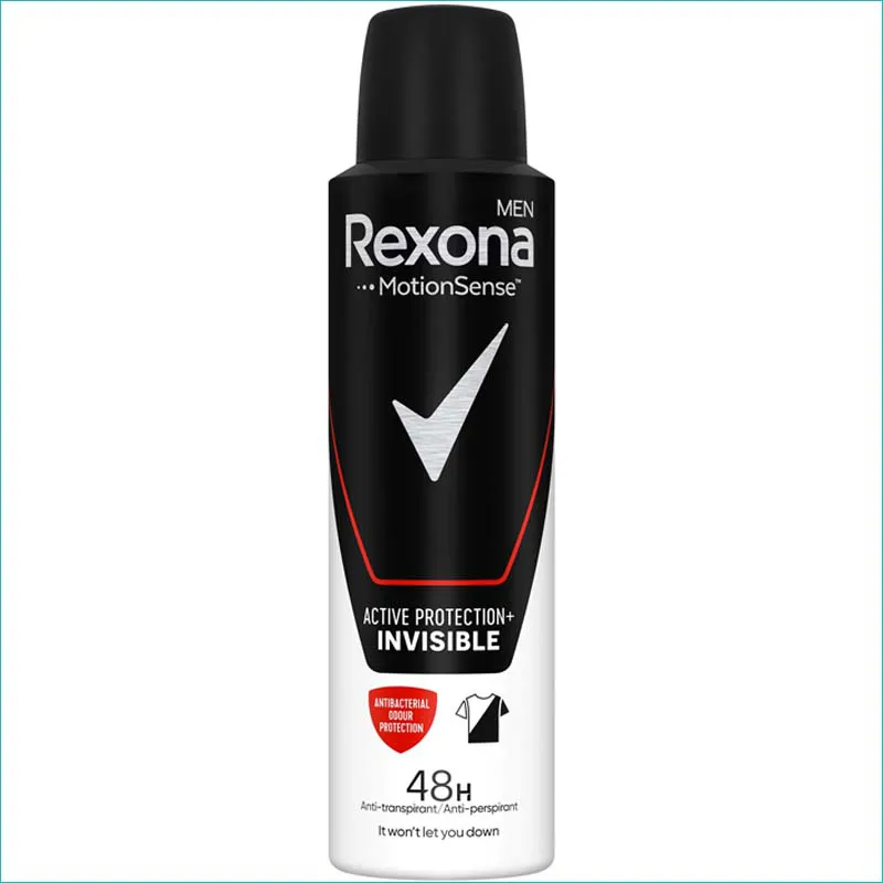 Rexona dezodorant 150ml. Men Active Protection Invisible /6/