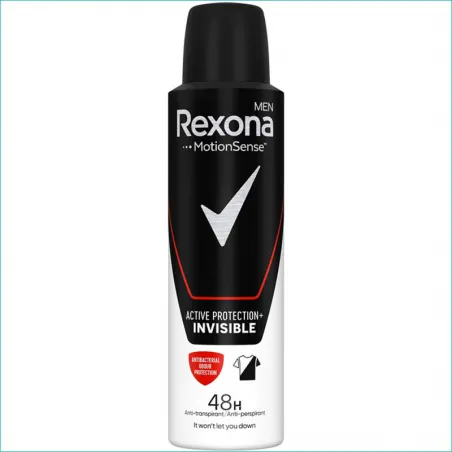 Rexona dezodorant 150ml. Men Active Protection Invisible /6/