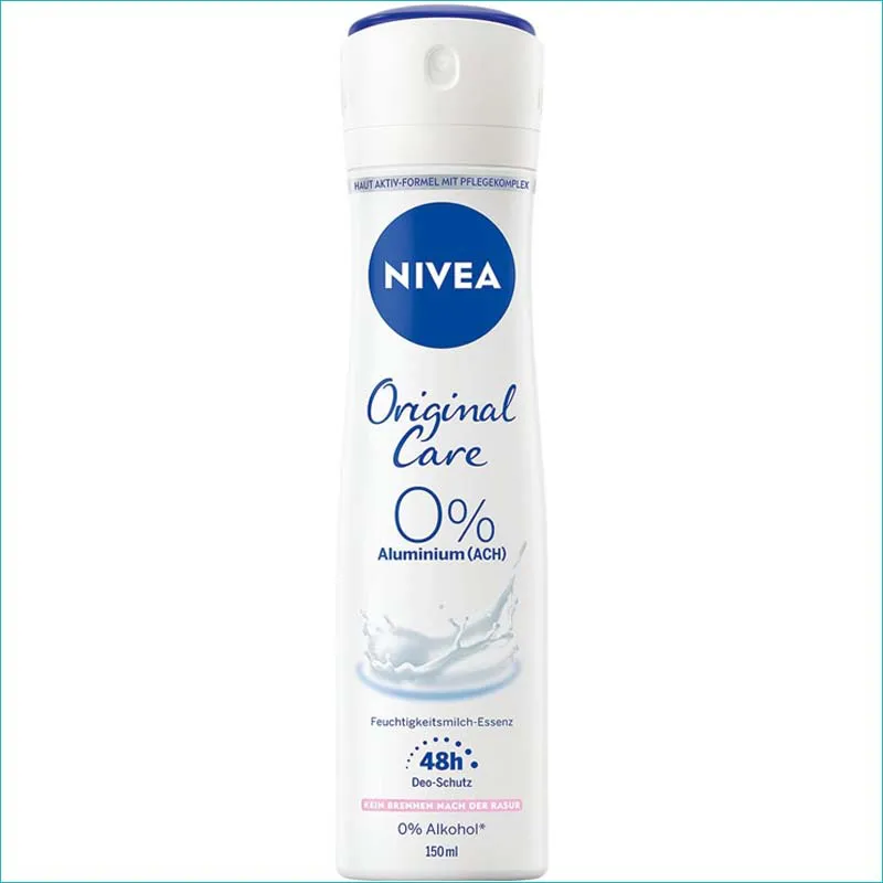 Nivea dezodorant 150ml. Original Care 0% /30/